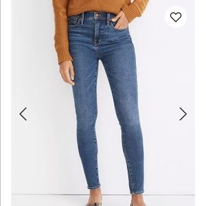 Madewell 10" High-Rise Skinny Jeans